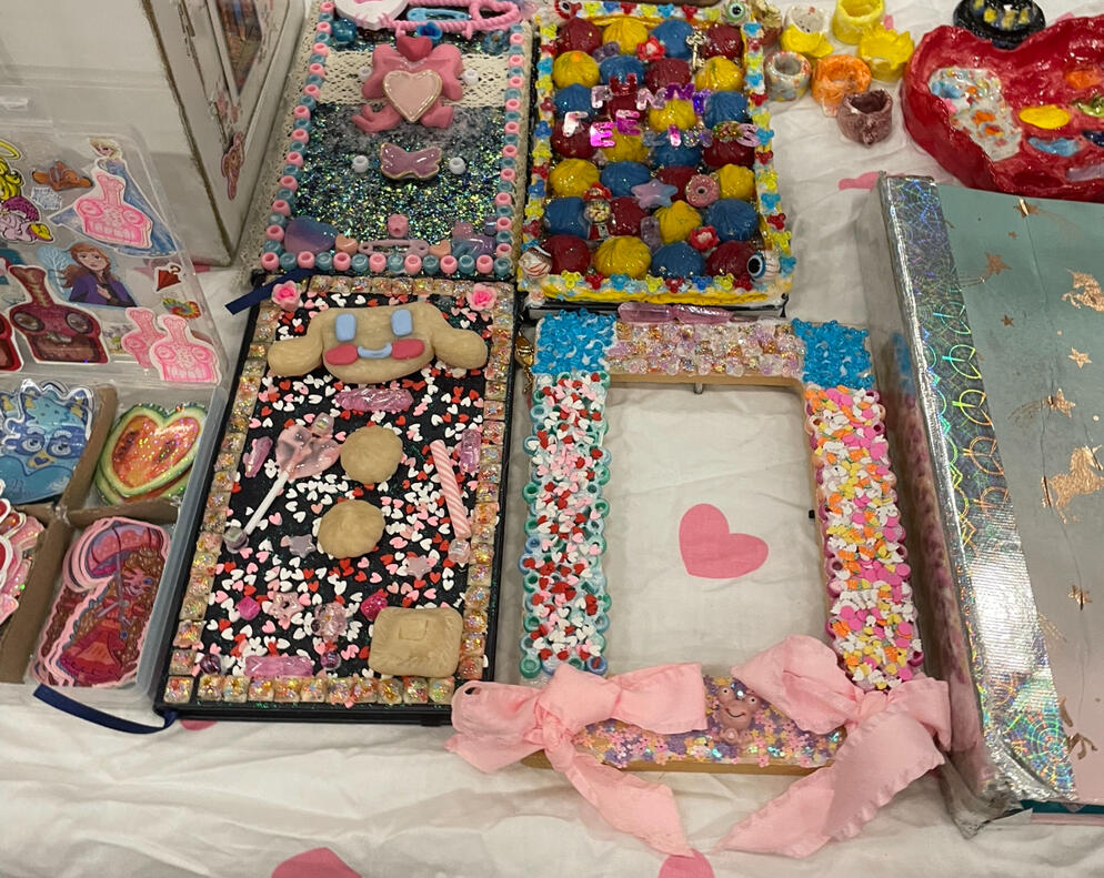 Artist ally booth setup upclose